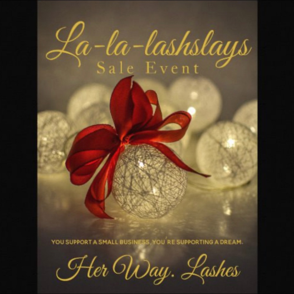 HAPPY LA-LA-LASHSLAYS! 🎁HOLIDAY SALE!